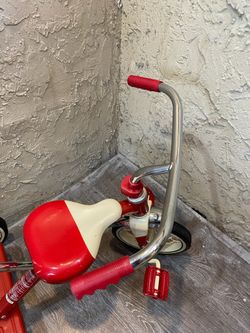 Radio Flyer Classic Red Steel Dual Deck Tricycle - See My