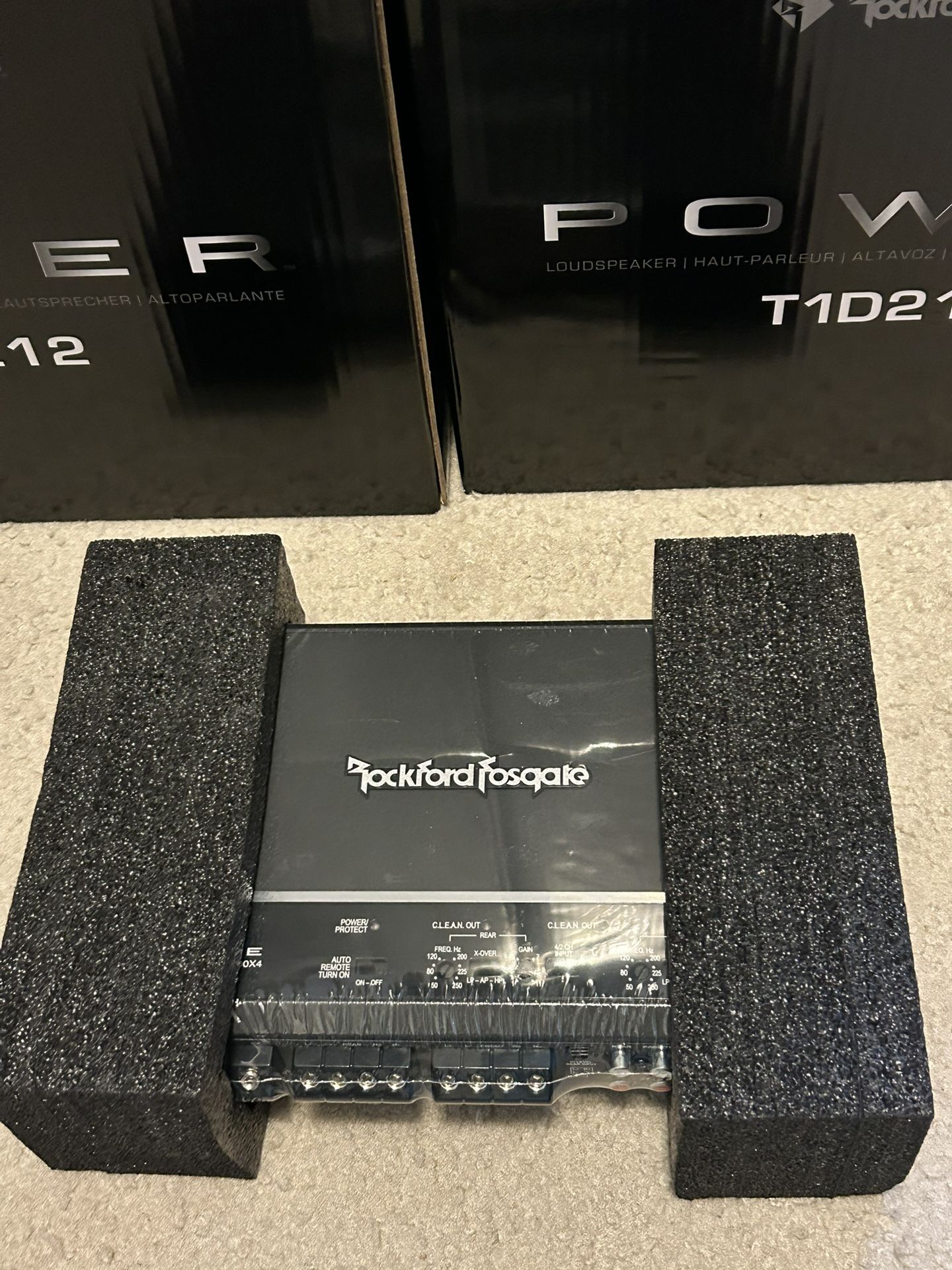 4 Channel Amp