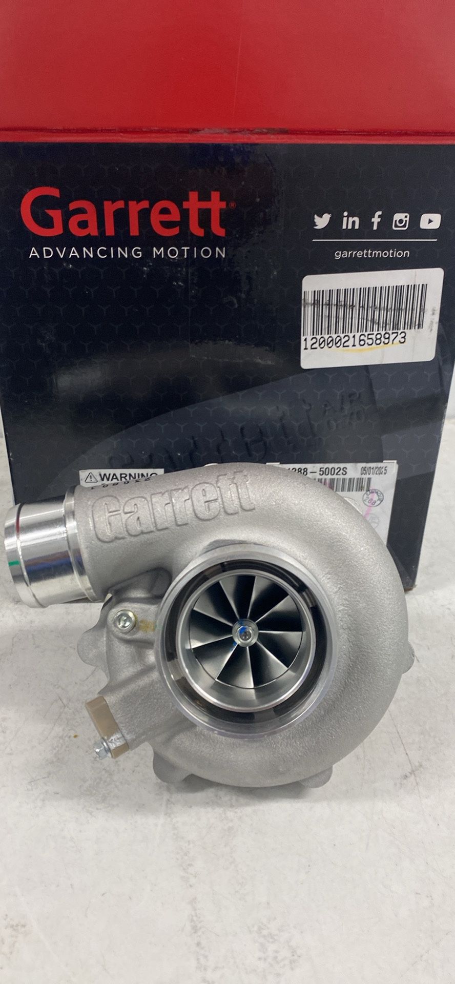 Garrett G25-660 Reverse Rotation Super Core No Exhaust Side
