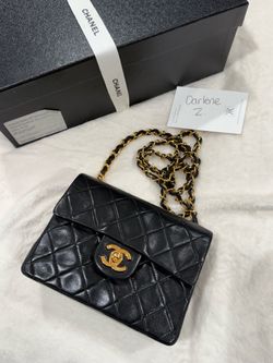 Vintage Small Chanel 24k Gold