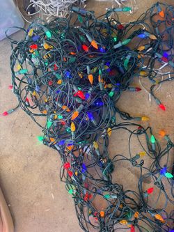 Christmas lights assorted lot