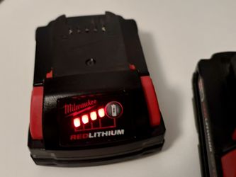 Milwaukee-M18 18-Volt Lithium-Ion Compact Cordless Battery Pack CP 1.5Ah- Brand New-Sold Separately