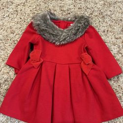 Janie and Jack Holiday dress 3-6mo