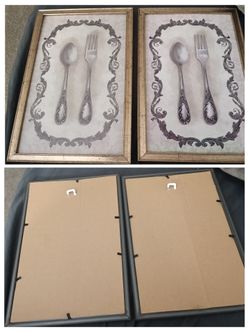 Silverware photos set $10