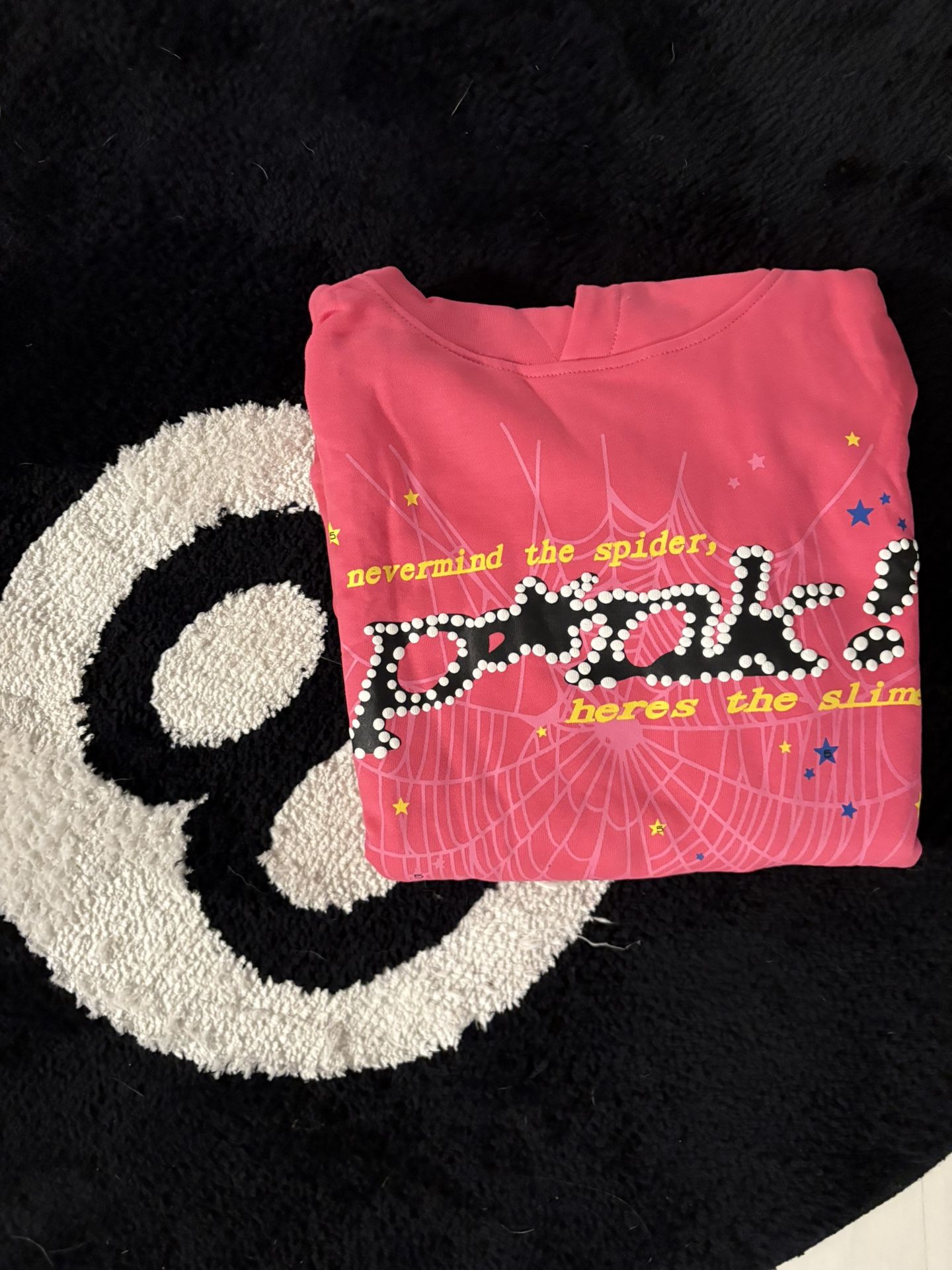 Pink Sp5der Hoodie 