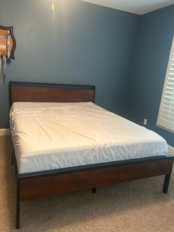 Wooden Headboard & Footboard