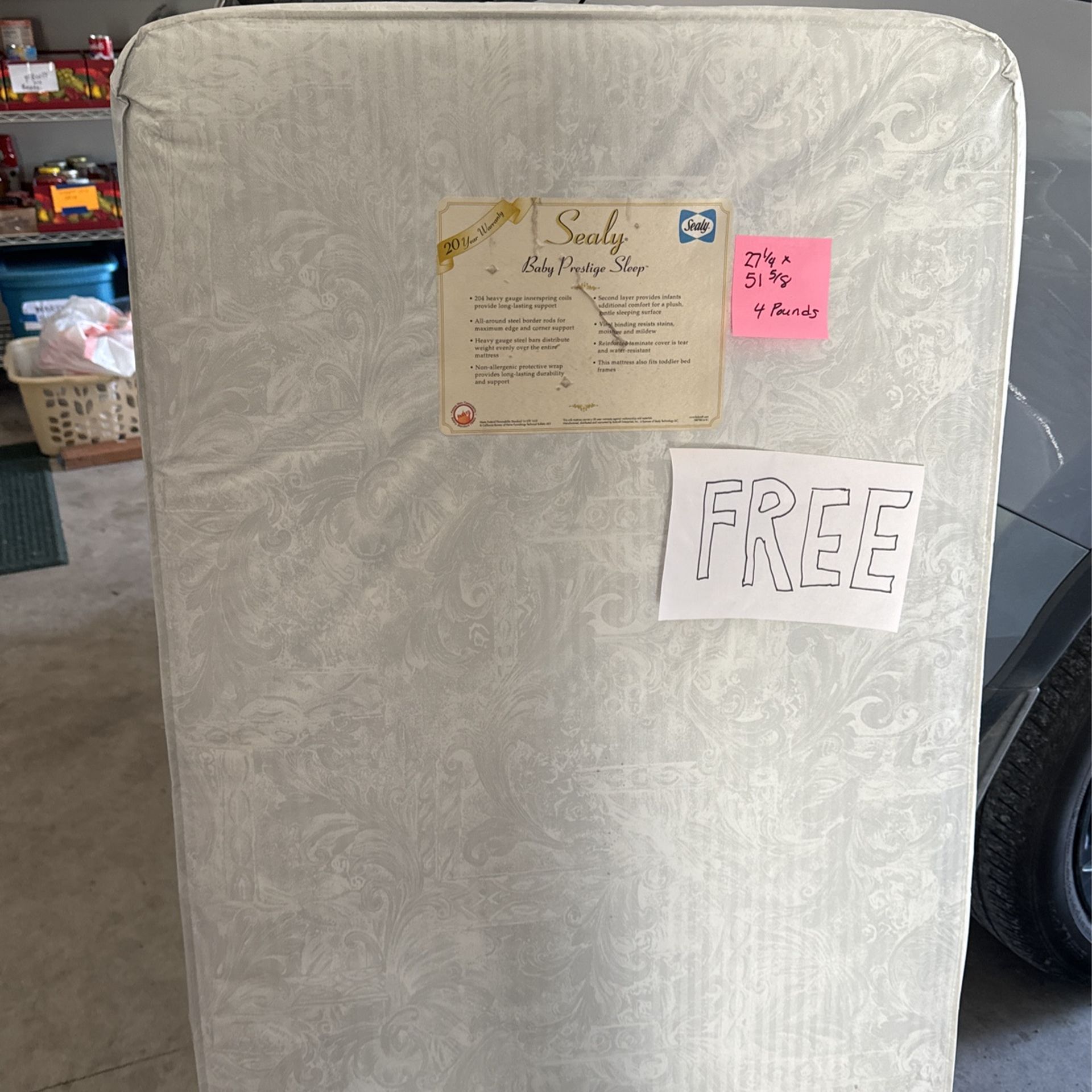 Free Crib Mattress
