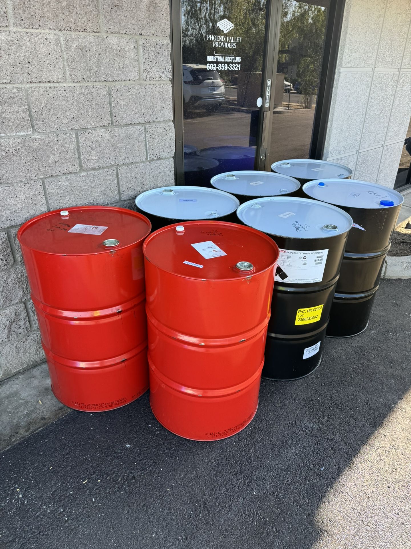 55 Gallon Drums