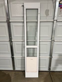 Siding Door Dog Door Insert