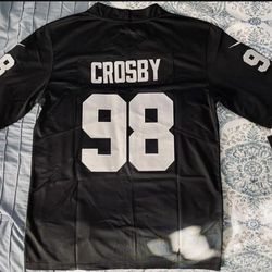 Raiders Maxx Crosby Black All Stitched Jersey (Small to 3X) 