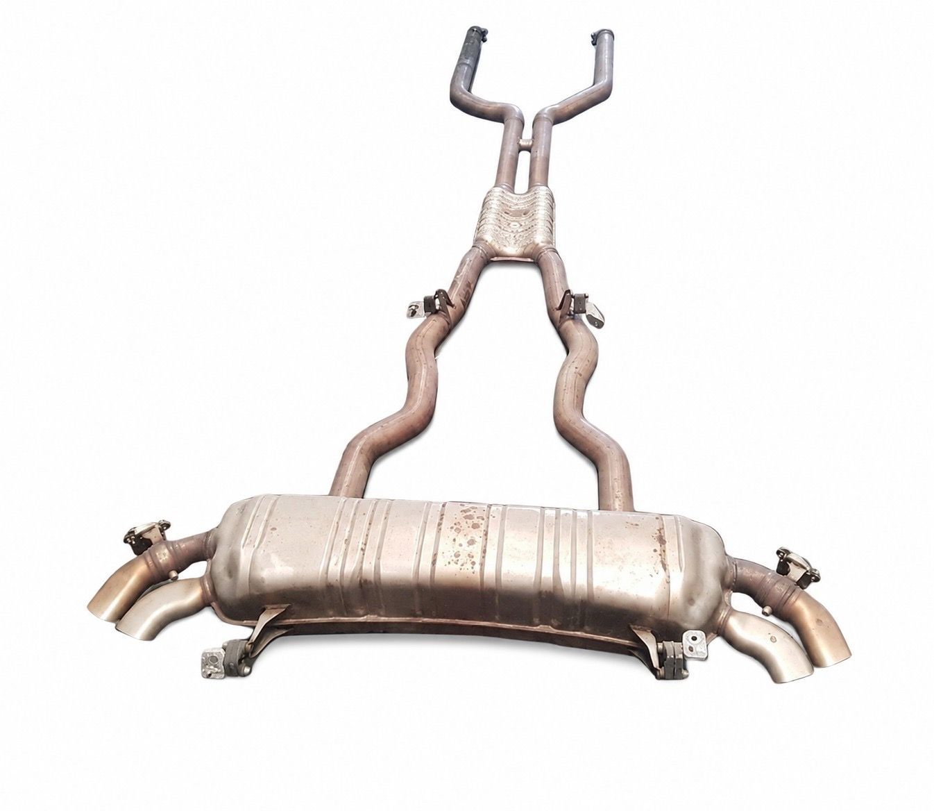 2019-2025 BMW M850i Gran Coupe G16 OEM Factory Valved Exhaust Catback Quad Tip
