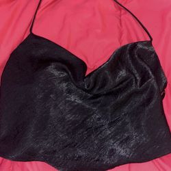 Silk Halter Top