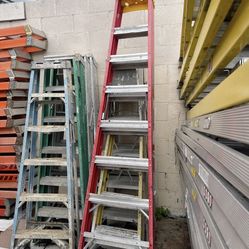 Excellent Condition, 8 Feet And More Sizes Available Fiberglass Ladders