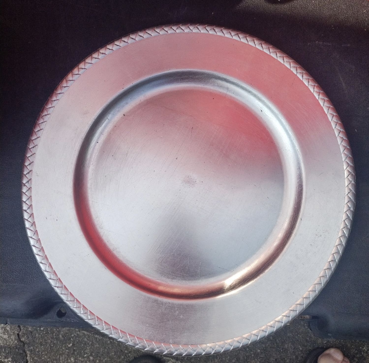 Silver Charger Plates