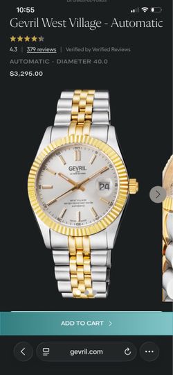 Gevril west village watch