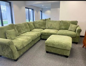 Corduroy couch new in box