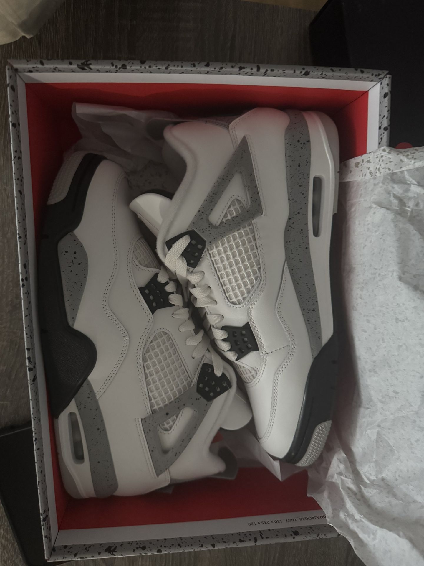 Jordan 4 White Cement