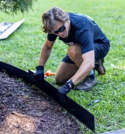 48 inch x 6 inch Metal Landscape Edging Kit(Jh2855）