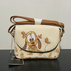 Loungefly Disney Pluto Baby Butterfly Mini Crossbody Bag