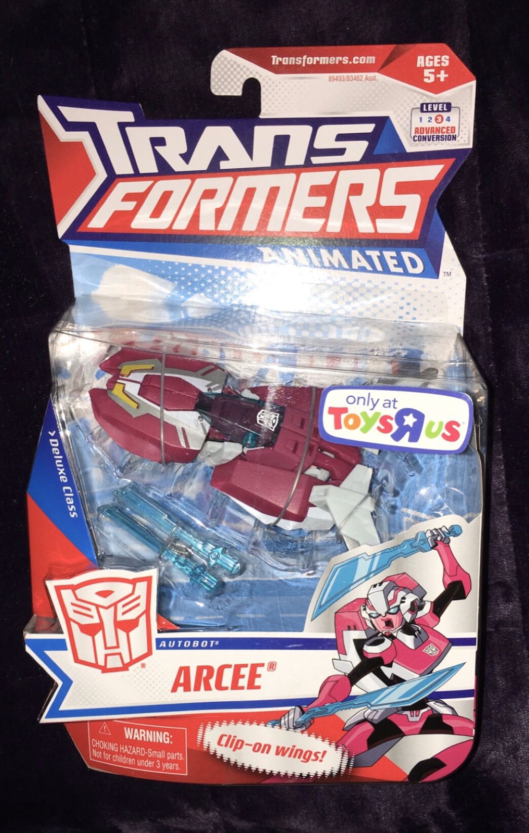 Hasbro Transformers Animated Deluxe- Autobot Arcee Action Figure