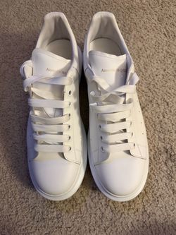 Alexander McQueen White Oversized Sneakers