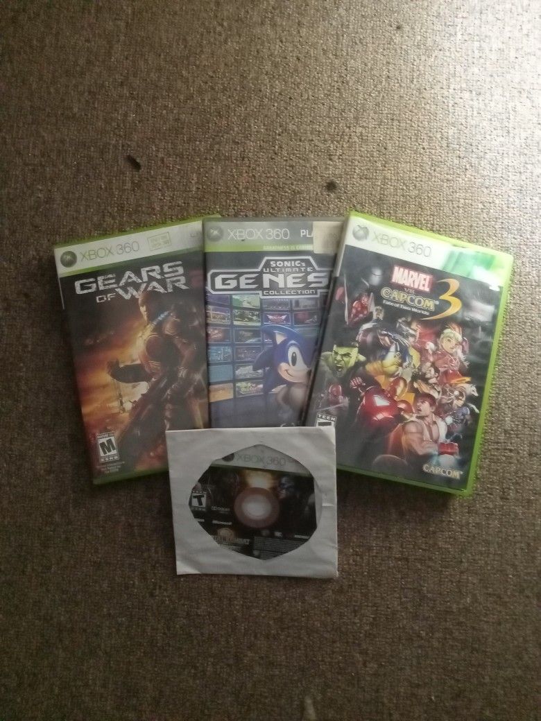 4 Xbox 360 Games 