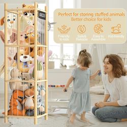 Stuffed animal storage organizer