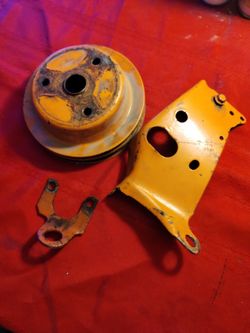 Bracket And Harmonic Balancer Bracket For Pulley.