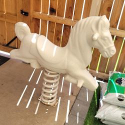 Vintage Spring Horse 