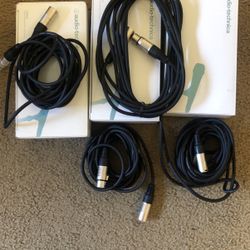3 Audio-technica M8000 Microphones