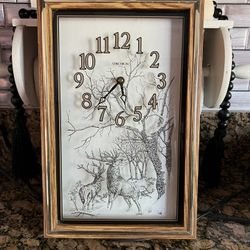 Deer Clock 