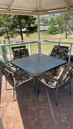 Patio table