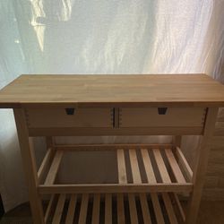 Wooden Table Or Kitchen Island