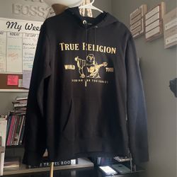 True Religion Black Hoodie