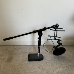  On-Stage MS7920B Bass Drum / Boom Combo Mic Stand