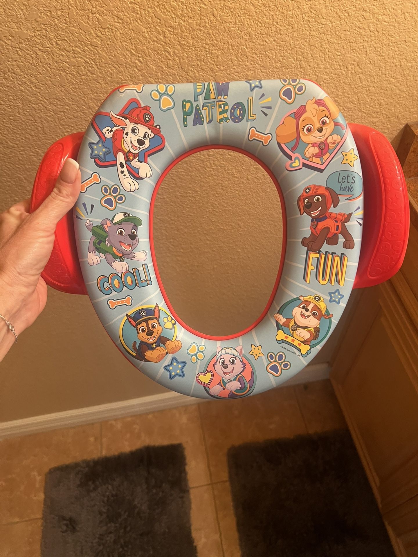 Paw patrol potty training seat