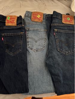 Young mens levi’s jeans