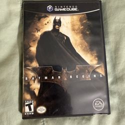 GameCube Batman Begins game
