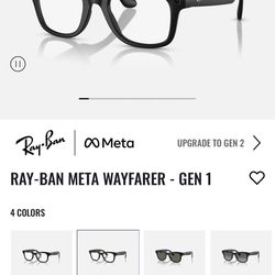 Ray-Ban Meta Glasses Wayfarer (Transitions Lens)