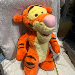 Large Winnie the Pooh Standing Tigger 22" Jumbo Plush Mattel Walt Disney PLUSH