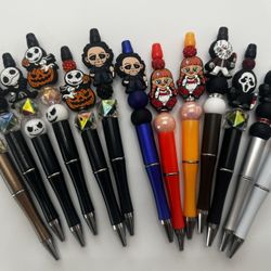 Halloween Horror Handmade Beaded Pens 