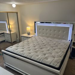 Bedroom Set With Mattress And Spring Box King Size