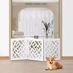 New 16" Short Dog Gate for Small Dogs 35"