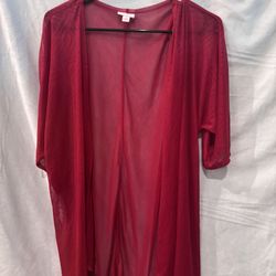 Red LuLaRoe Shall (S)