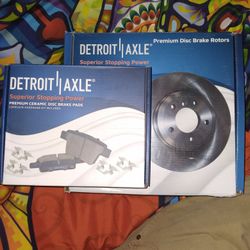 Acura El 1997 To 2005  Front Rotor And Brake Pads