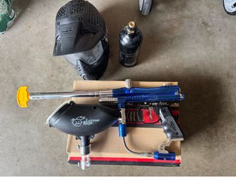 Spyder TLX Paint ball gun Htank 500+ balls