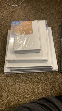 Blank Canvas For Painting 8 Pc