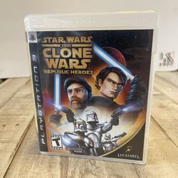 Star Wars Clone Wars Republic Heroes (Playstation 3) PS3