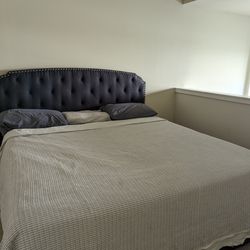 Beautiful king Size Bed  With Storage 