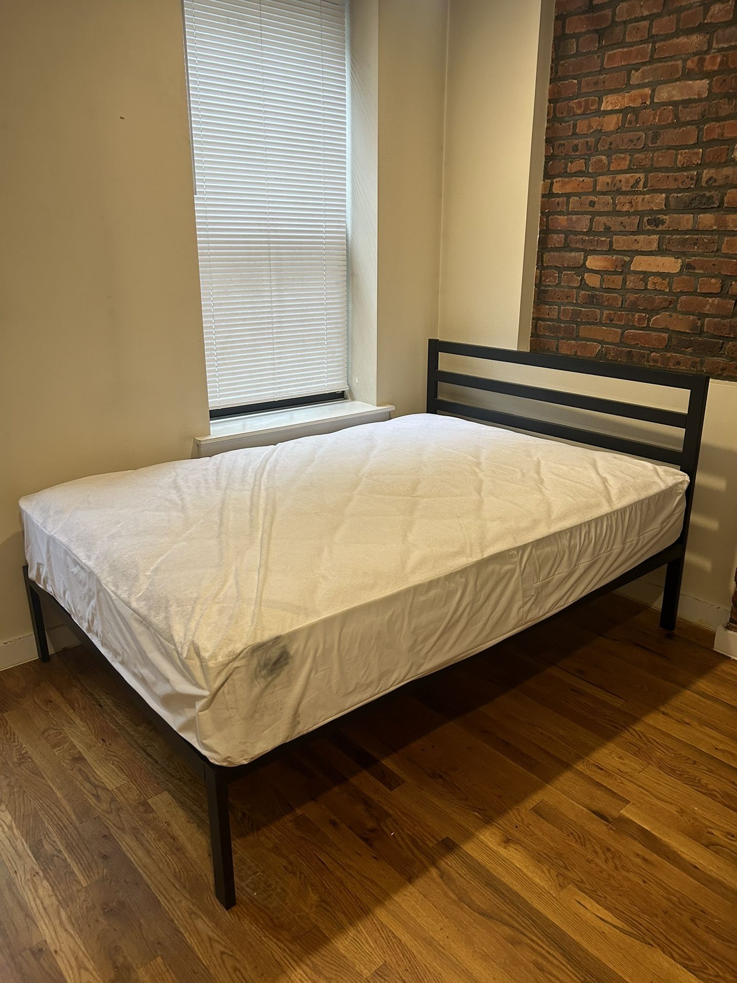 Full Size Bed and Frame - Negotiable